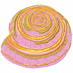 Seashell Embroidery Design 9 Seashell Embroidery Design 9